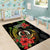 Love Vanuatu Christmas Area Rug God Yumi Polynesian Tribal Pattern