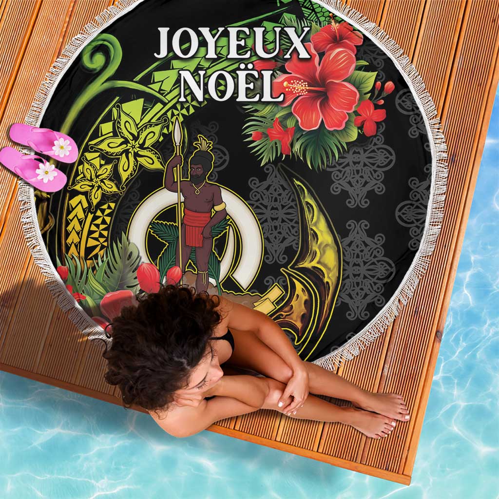 Love Vanuatu Christmas Beach Blanket God Yumi Polynesian Tribal Pattern LT05 - Polynesian Pride