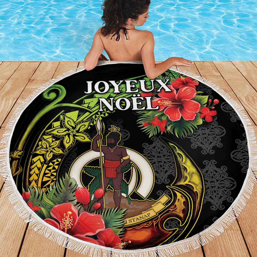 Love Vanuatu Christmas Beach Blanket God Yumi Polynesian Tribal Pattern LT05 - Polynesian Pride