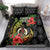 Love Vanuatu Christmas Bedding Set God Yumi Polynesian Tribal Pattern