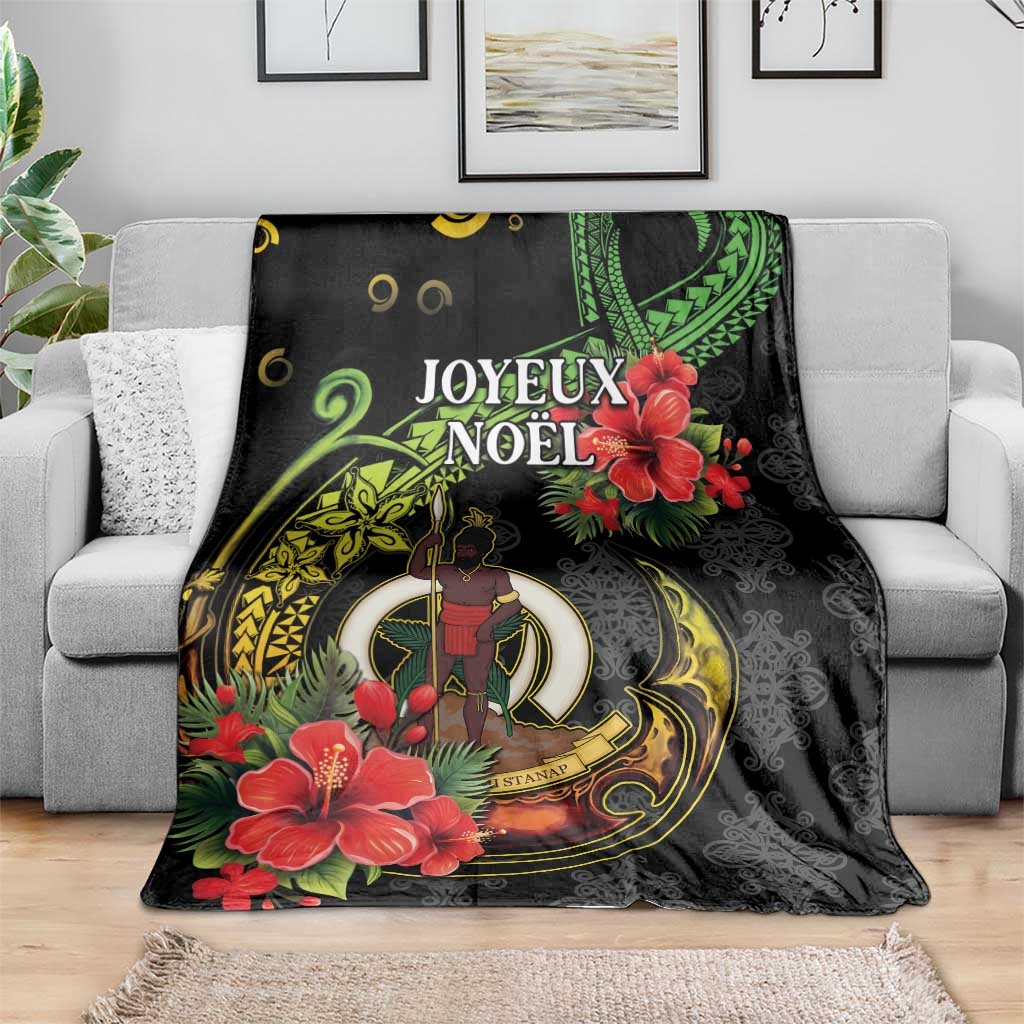 Love Vanuatu Christmas Blanket God Yumi Polynesian Tribal Pattern LT05 - Polynesian Pride