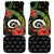 Love Vanuatu Christmas Car Mats God Yumi Polynesian Tribal Pattern