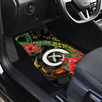 Love Vanuatu Christmas Car Mats God Yumi Polynesian Tribal Pattern LT05 - Polynesian Pride