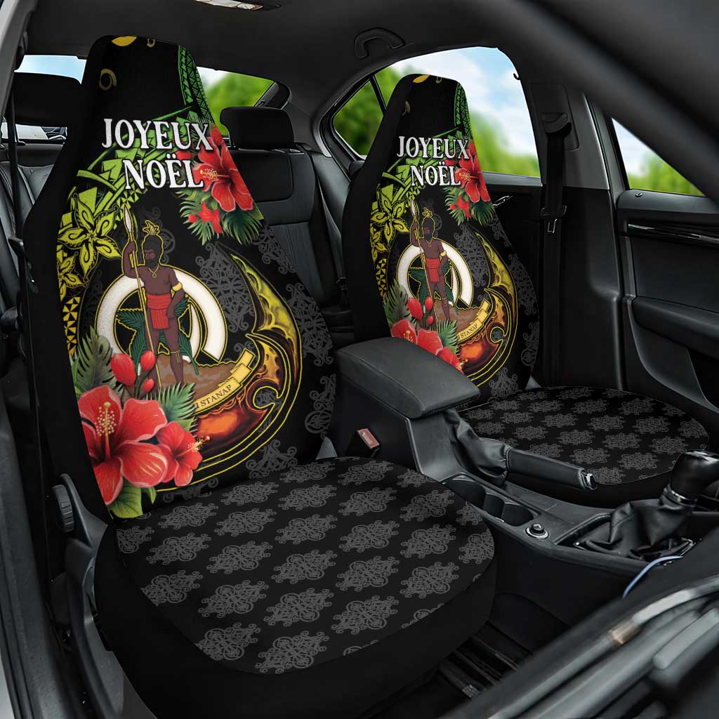 Love Vanuatu Christmas Car Seat Cover God Yumi Polynesian Tribal Pattern