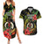 Love Vanuatu Christmas Couples Matching Summer Maxi Dress and Hawaiian Shirt God Yumi Polynesian Tribal Pattern