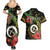 Love Vanuatu Christmas Couples Matching Summer Maxi Dress and Hawaiian Shirt God Yumi Polynesian Tribal Pattern