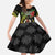 Love Vanuatu Christmas Family Matching Short Sleeve Bodycon Dress and Hawaiian Shirt God Yumi Polynesian Tribal Pattern