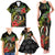 Love Vanuatu Christmas Family Matching Tank Maxi Dress and Hawaiian Shirt God Yumi Polynesian Tribal Pattern