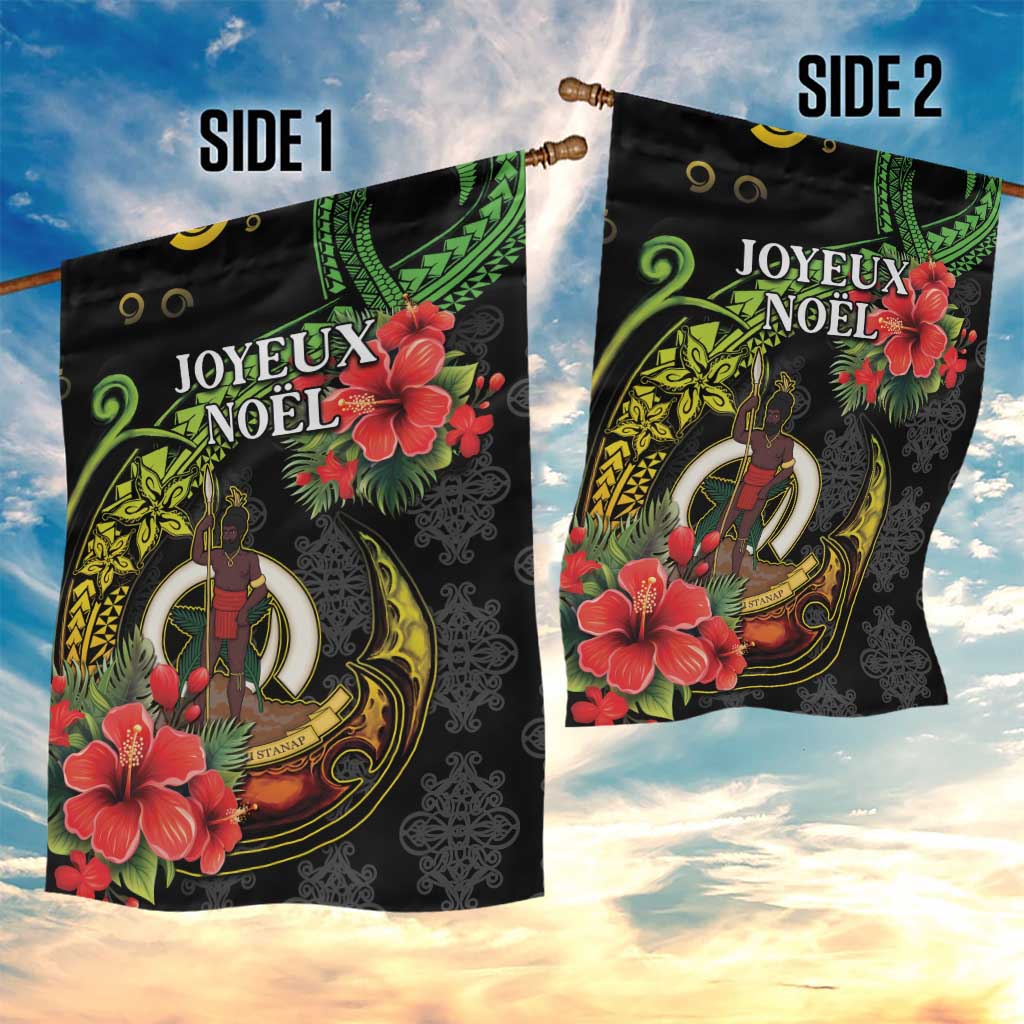 Love Vanuatu Christmas Garden Flag God Yumi Polynesian Tribal Pattern LT05 - Polynesian Pride