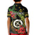 Love Vanuatu Christmas Kid Polo Shirt God Yumi Polynesian Tribal Pattern