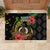 Love Vanuatu Christmas Rubber Doormat God Yumi Polynesian Tribal Pattern