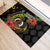 Love Vanuatu Christmas Rubber Doormat God Yumi Polynesian Tribal Pattern