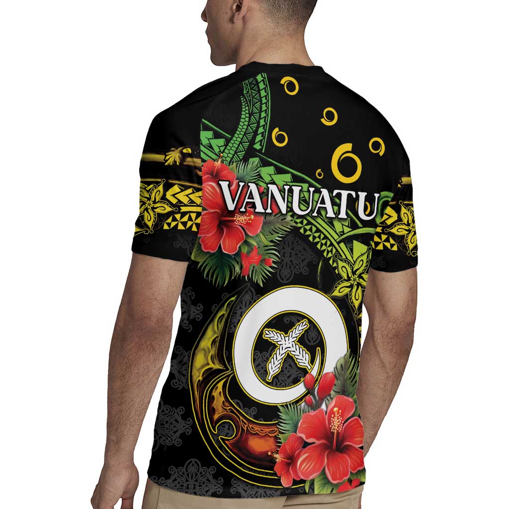 Love Vanuatu Christmas Rugby Jersey God Yumi Polynesian Tribal Pattern LT05 - Polynesian Pride