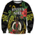 Love Vanuatu Christmas Sweatshirt God Yumi Polynesian Tribal Pattern