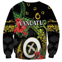 Love Vanuatu Christmas Sweatshirt God Yumi Polynesian Tribal Pattern LT05 - Polynesian Pride