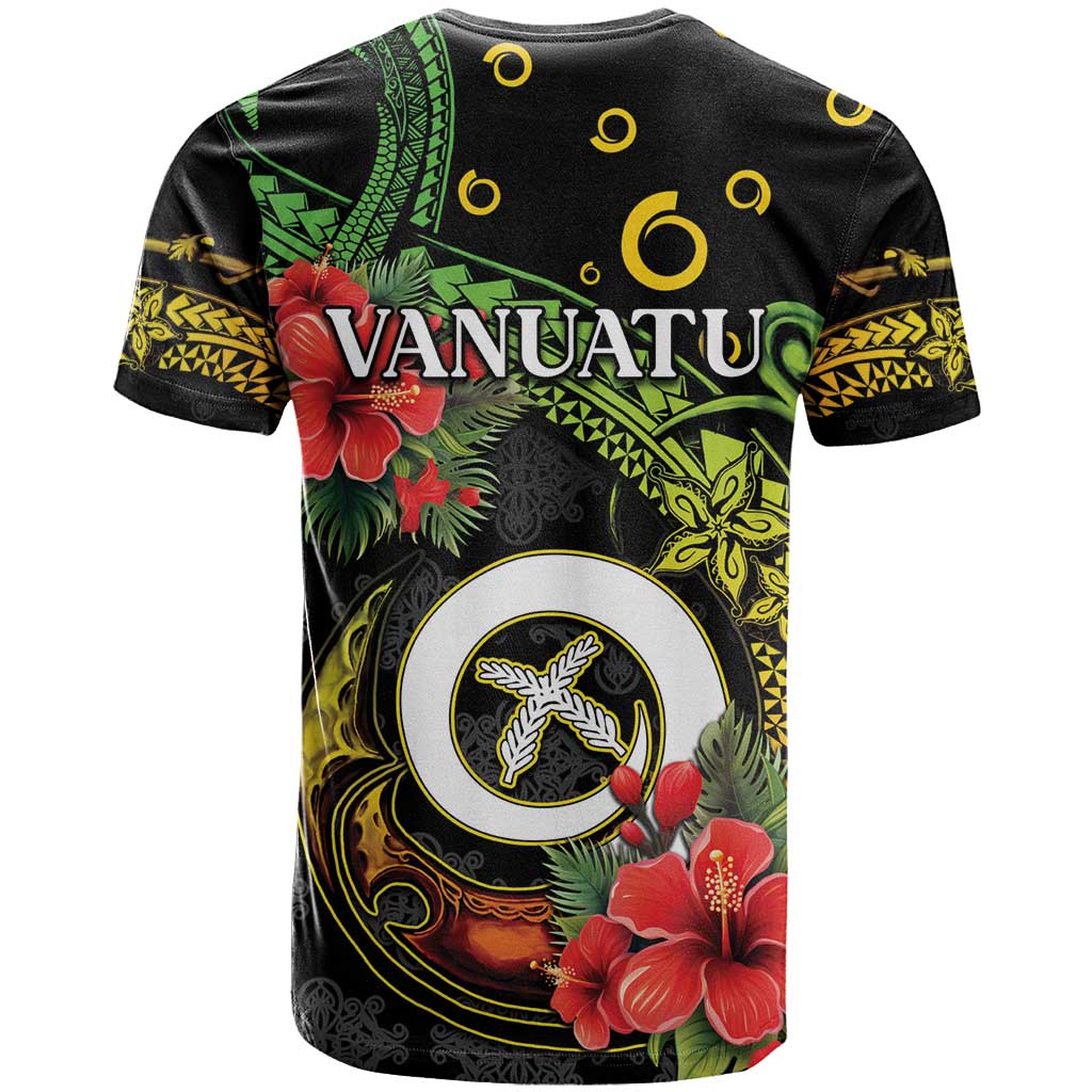 Love Vanuatu Christmas T Shirt God Yumi Polynesian Tribal Pattern LT05 - Polynesian Pride