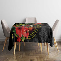 Love Vanuatu Christmas Tablecloth God Yumi Polynesian Tribal Pattern LT05 - Polynesian Pride