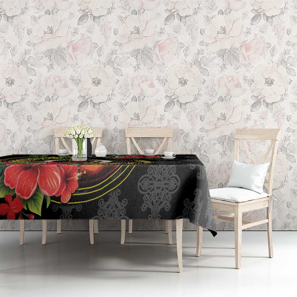 Love Vanuatu Christmas Tablecloth God Yumi Polynesian Tribal Pattern LT05 - Polynesian Pride