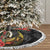 Love Vanuatu Christmas Tree Skirt God Yumi Polynesian Tribal Pattern