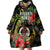 Love Vanuatu Christmas Wearable Blanket Hoodie God Yumi Polynesian Tribal Pattern