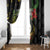 Love Vanuatu Christmas Window Curtain God Yumi Polynesian Tribal Pattern