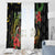 Love Vanuatu Christmas Window Curtain God Yumi Polynesian Tribal Pattern