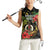 Love Vanuatu Christmas Women Sleeveless Polo Shirt God Yumi Polynesian Tribal Pattern