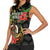 Love Vanuatu Christmas Women Sleeveless Polo Shirt God Yumi Polynesian Tribal Pattern