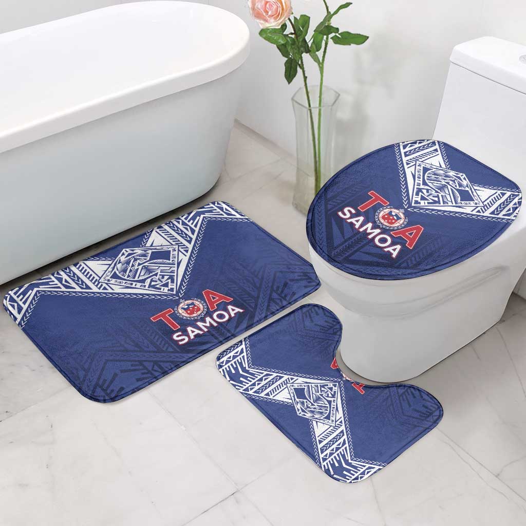 Super Toa Samoa Rugby Bathroom Set Warrior Spirit LT05