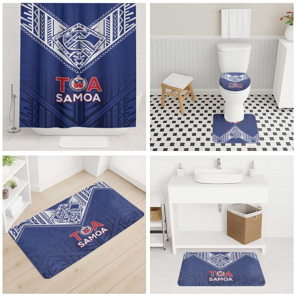 Super Toa Samoa Rugby Bathroom Set Warrior Spirit LT05