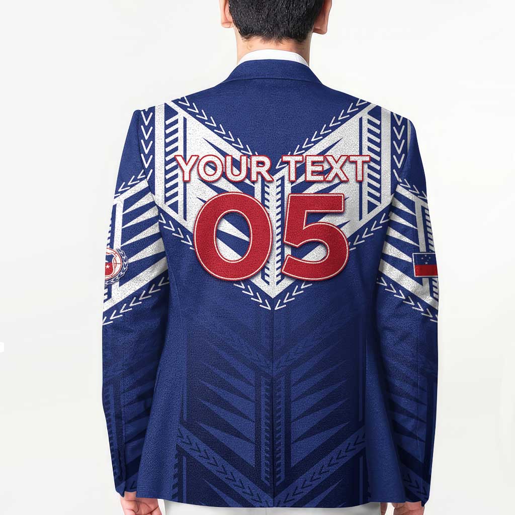 Super Toa Samoa Rugby Custom Blazer Warrior Spirit LT05