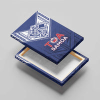 Super Toa Samoa Rugby Canvas Wall Art Warrior Spirit LT05