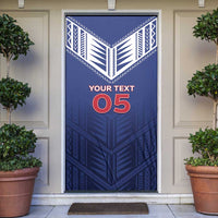 Super Toa Samoa Rugby Custom Door Cover Warrior Spirit LT05