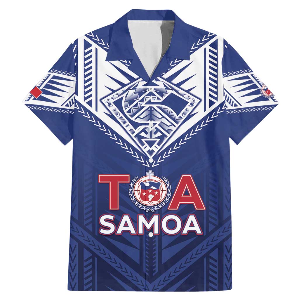 Super Toa Samoa Rugby Custom Family Matching Mermaid Dress and Hawaiian Shirt Warrior Spirit LT05