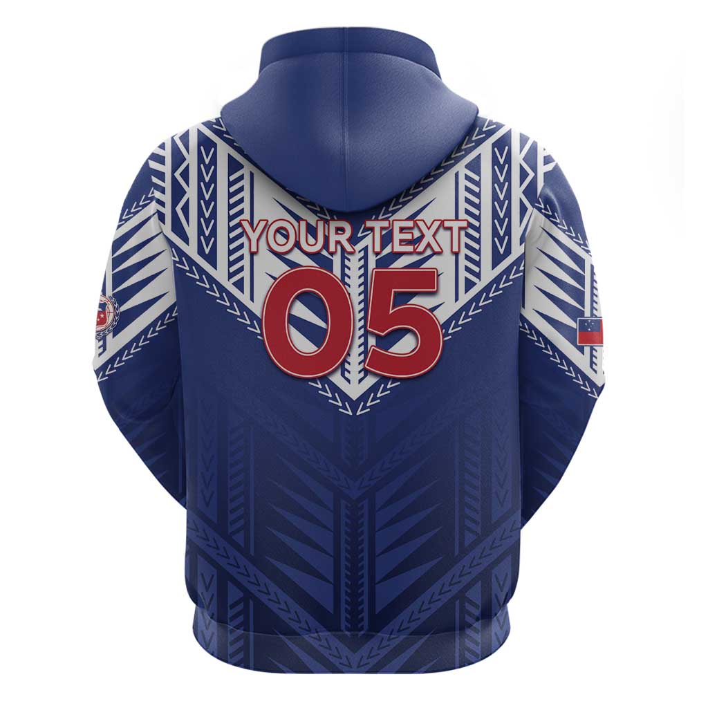 Super Toa Samoa Rugby Custom Hoodie Warrior Spirit LT05