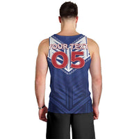 Super Toa Samoa Rugby Custom Men Tank Top Warrior Spirit LT05
