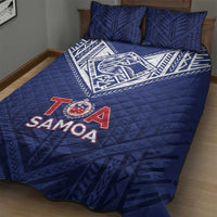 Super Toa Samoa Rugby Quilt Bed Set Warrior Spirit LT05