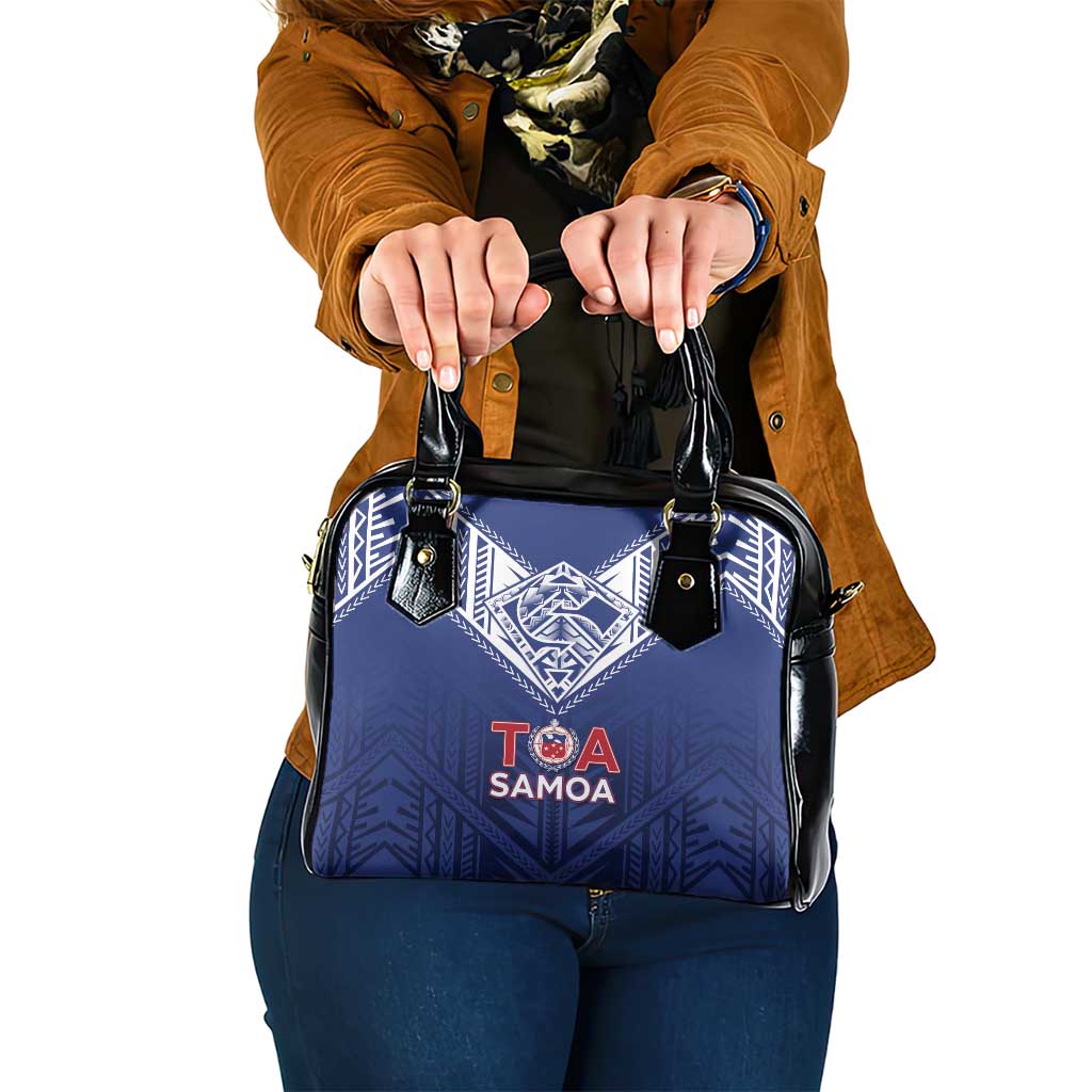 Super Toa Samoa Rugby Shoulder Handbag Warrior Spirit LT05