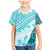 Hawaiian Tapa Family Matching Mermaid Dress and Hawaiian Shirt Traditional Vintage Pattern Aqua LT05 Son's Shirt Aqua - Polynesian Pride