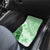 Hawaiian Tapa Car Mats Traditional Vintage Pattern Green LT05 - Polynesian Pride