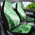 Hawaiian Tapa Car Seat Cover Traditional Vintage Pattern Green LT05 - Polynesian Pride