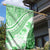 Hawaiian Tapa Garden Flag Traditional Vintage Pattern Green LT05 - Polynesian Pride