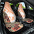 Hawaiian Tapa Car Seat Cover Traditional Vintage Pattern Orange LT05 One Size Orange - Polynesian Pride