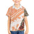 Hawaiian Tapa Family Matching Puletasi Dress and Hawaiian Shirt Traditional Vintage Pattern Orange LT05 Son's Shirt Orange - Polynesian Pride