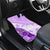 Hawaiian Tapa Car Mats Traditional Vintage Pattern Violet LT05 - Polynesian Pride