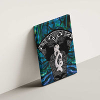 New Zealand Aotearoa Canvas Wall Art Maori Taniwha Paua Shell LT05 - Polynesian Pride