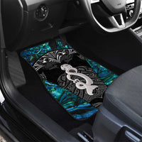 New Zealand Aotearoa Car Mats Maori Taniwha Paua Shell LT05 - Polynesian Pride