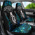 New Zealand Aotearoa Car Seat Cover Maori Taniwha Paua Shell