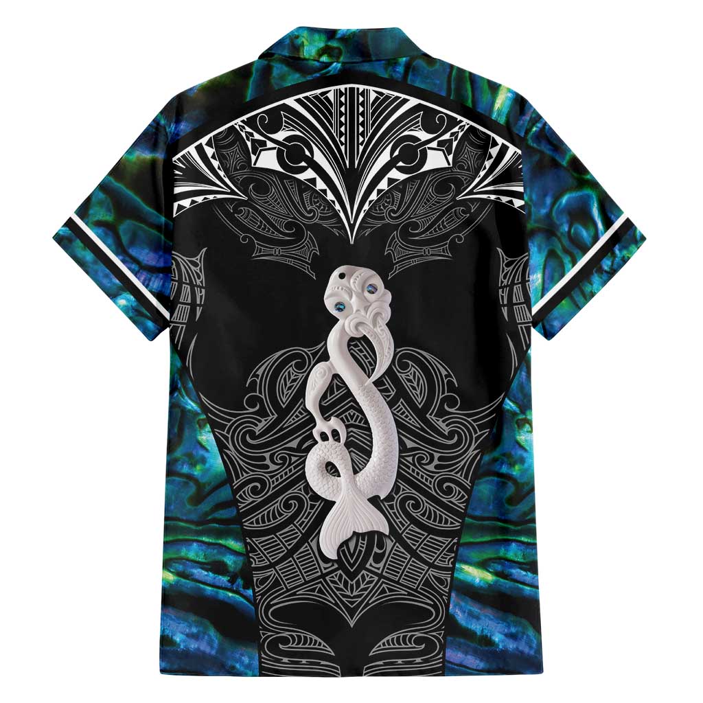 New Zealand Aotearoa Hawaiian Shirt Maori Taniwha Paua Shell LT05 - Polynesian Pride