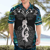 New Zealand Aotearoa Hawaiian Shirt Maori Taniwha Paua Shell LT05 - Polynesian Pride